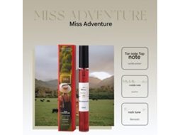 5 frascos de 10 ml, fragrância floral, fragrância floral doce de longa duração, perfume, frescor diário, caixa de fragrância leve (Miss Adventure/30)