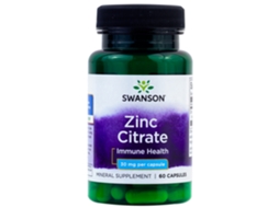 SWANSON Zinc Citrate 30 Mg 60 Capsulas