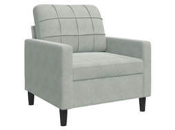 Sofa Chair, Sofa Chairs Vidaxl Cinzeto Veludo (n/a)