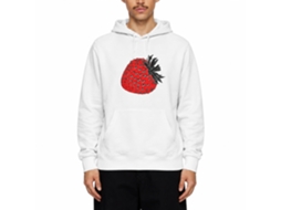 Rockinstone Feathers White Hoodie Unique Designer Style