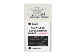 Controlador de Nível Sem Flutuador Berm C61FGP, Relé Interruptor de Líquido, 220V CA