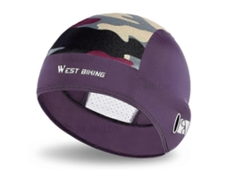 Boné De Ciclismo West Biking Yp0201295 Para O Verão, Com Proteção Uv, Ideal Para Capacetes De Bicicleta Mtb, Estrada E Motocicleta. Forro Em Seda