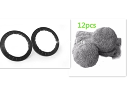 2 * anel limpo 12 * pano de limpeza de microfibra para hobot limpar vidro robô especial hobot 188 168 robô para lavar janelas