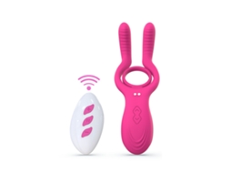 Vibrador Wearable De Controle Remoto Sem Fio Com 12 Modos De Vibrao (rosa Vermelha) Yizhood