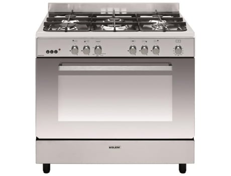 Fogão GLEM GE960CMIX2 (109 L - Gás - Inox)