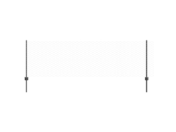 Conjunto 1 Painel De Cerca Vidaxl Cinzento Aço (25 X 0,8 M)