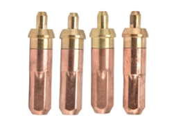 4 Peças De Bico De Corte De Acetileno Com Anel Para Soplete Resistente A Altas Temperaturas 1 2 3 4