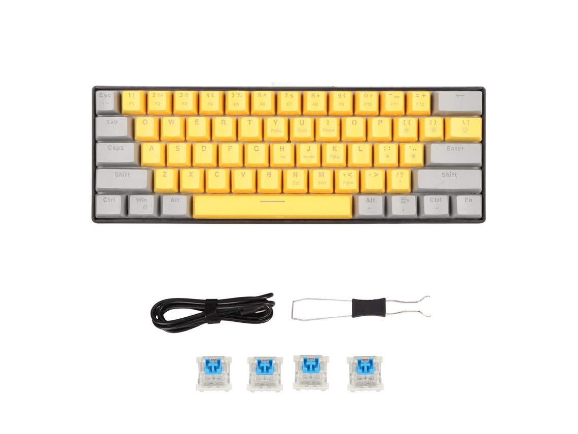 Teclado Mecânico Portátil LAXISCREED com Led