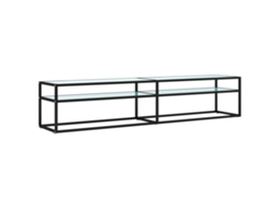 Tv Cabinet, Tv Cabinets Vidaxl Branco Vidro (n/a)