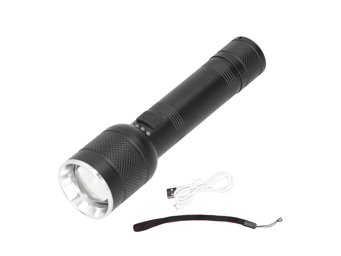 Rebe-lanterna Led P50 Bright Com 4 Velocidades Recarregável Usb Com Zoom Retrátil Durável Para Montanhismo Noturno Ao Ar Livre