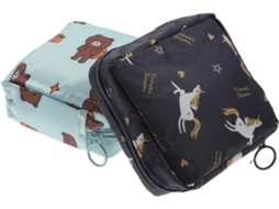 Conjunto de 2 Sacos para Absorventes Higiênicos, em Tecido Oxford