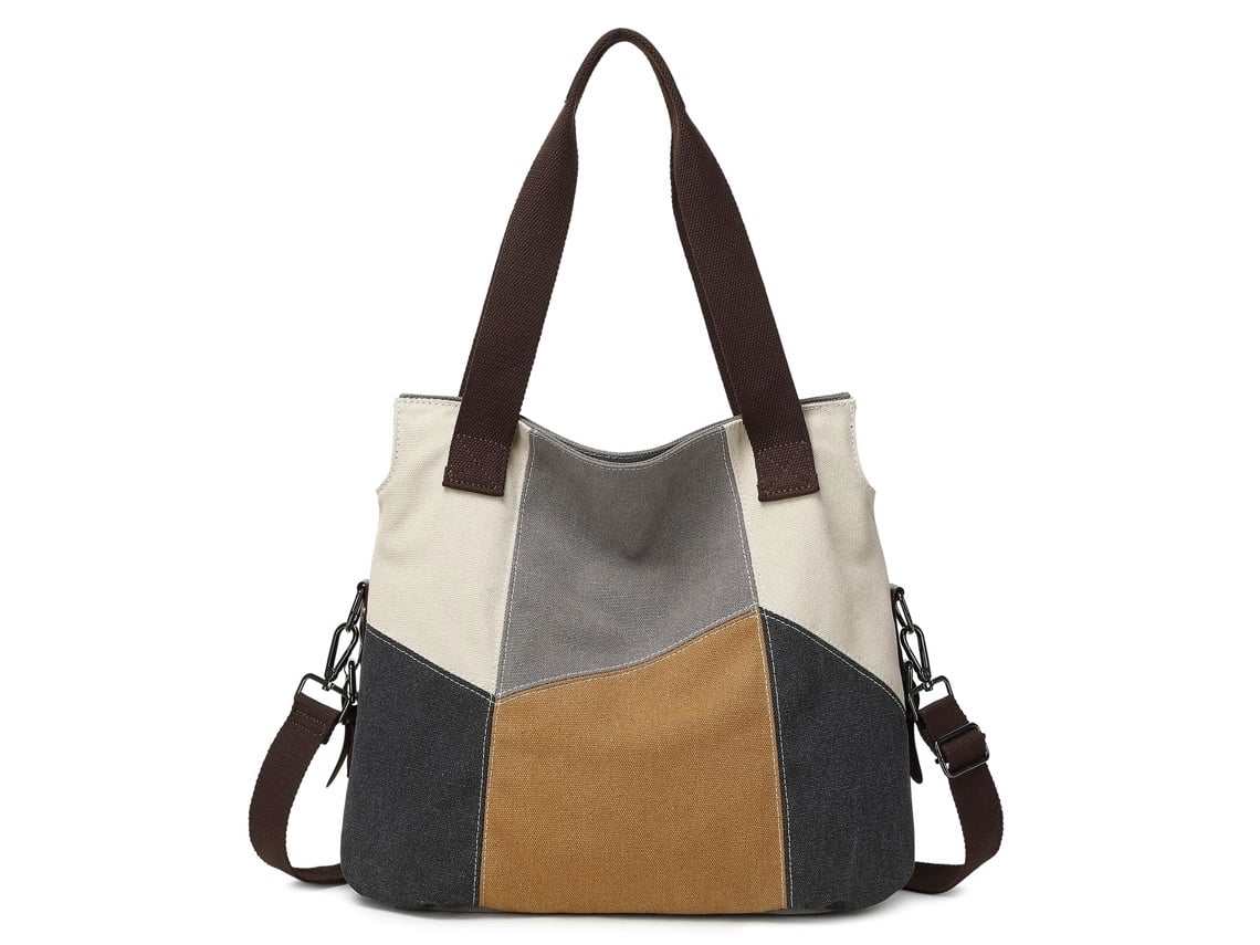 Bolsa Sacola AQUAFORGE de veludo cotelê, prática, dobrável