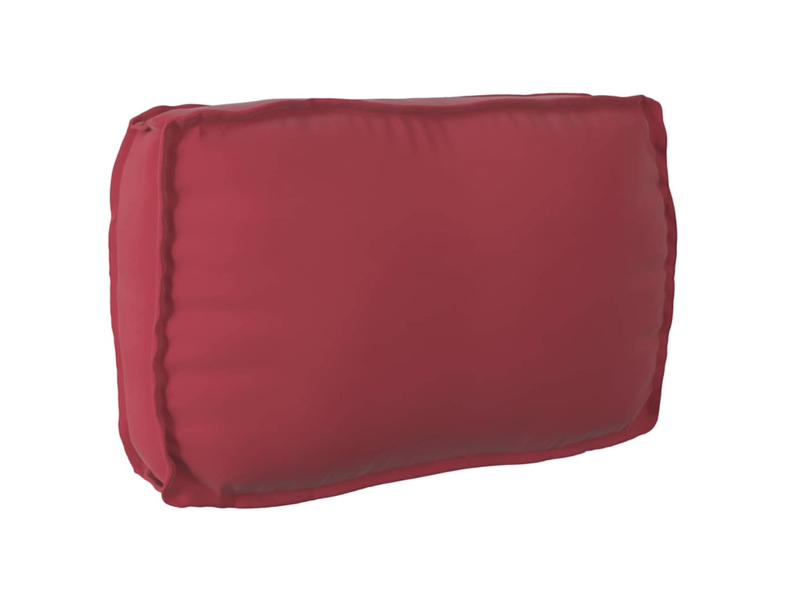 Vidaxl Almofada Tecido Oxford Vinho Vermelho 70 X 40 X 12 Cm