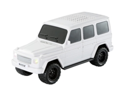Coluna Bluetooth Estilosa Para Carro Suv Com Tws Fm Radio E Som Potente De 8w Branco PAPRIKA