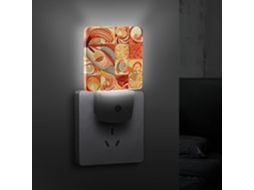 Luminária de parede com sensor crepuscular nos formatos Lagosta e Caranguejo, com design compacto e eficiente em Thermos.