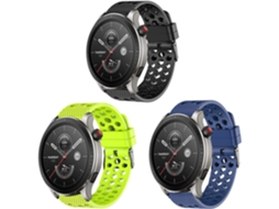 Pulseiras De Silicone Substituição Para Amazfit Gtr 4, Pulseira
