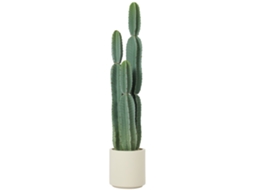 Cacto Em Artificial 111 Cm Vaso Destinado A Escritório E Sala Alta Qualidade