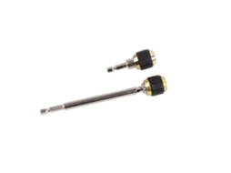 2 Peças De Portabrocas De Troca Rápida Hexagonal Tipo Pop Up De Aço Carbono Com Cabo Hexagonal 60mm 150mm