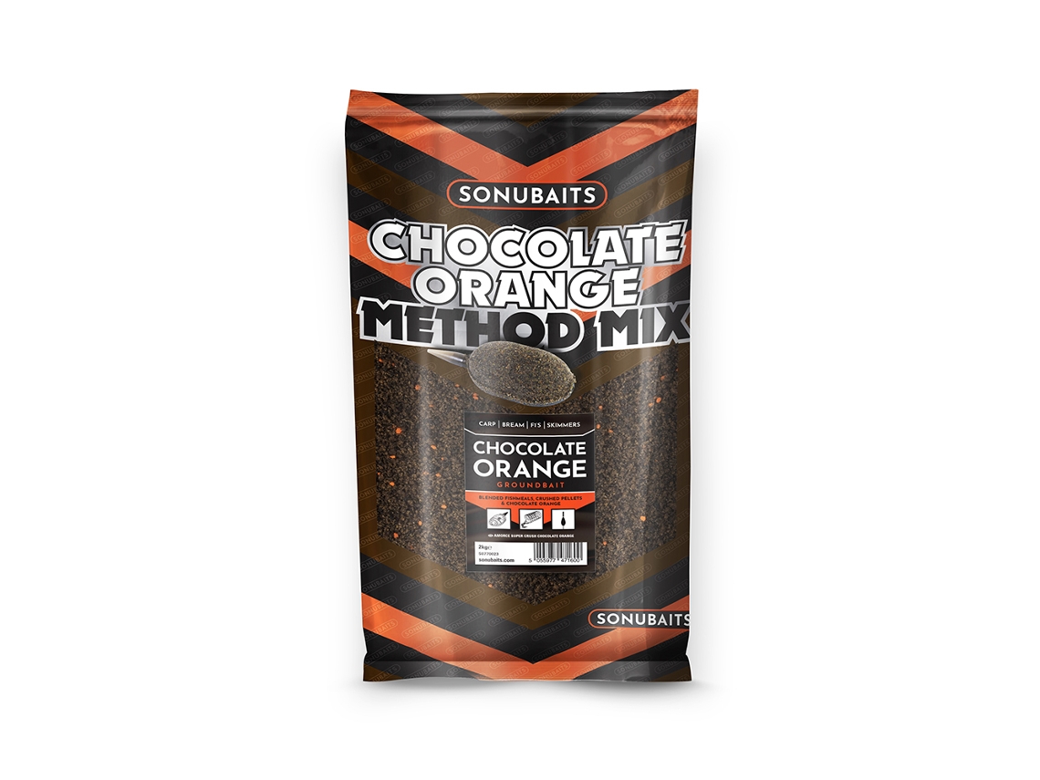 Cartilha SONUBAITS chocolate orange method feeder