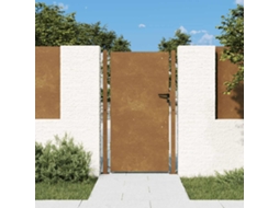 Vidaxl Portão De Jardim 100x175 Cm Aço Corten