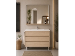 Móvel De Casa De Banho Com Lavatório Origenbath Imperia Sem Espelho 90x40 Cm Estepa