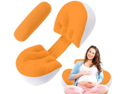Suporte para Gestantes Ideal Amamentação Ergonômica e Apoio Quem Dorme de Lado, Oferecendo Todo o CHABERLU