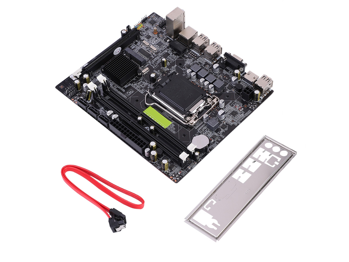 Placa-mãe Desktop Intel H55 Lga Placa-mãe De Jogos De Alto Desempenho Com 6 Canais