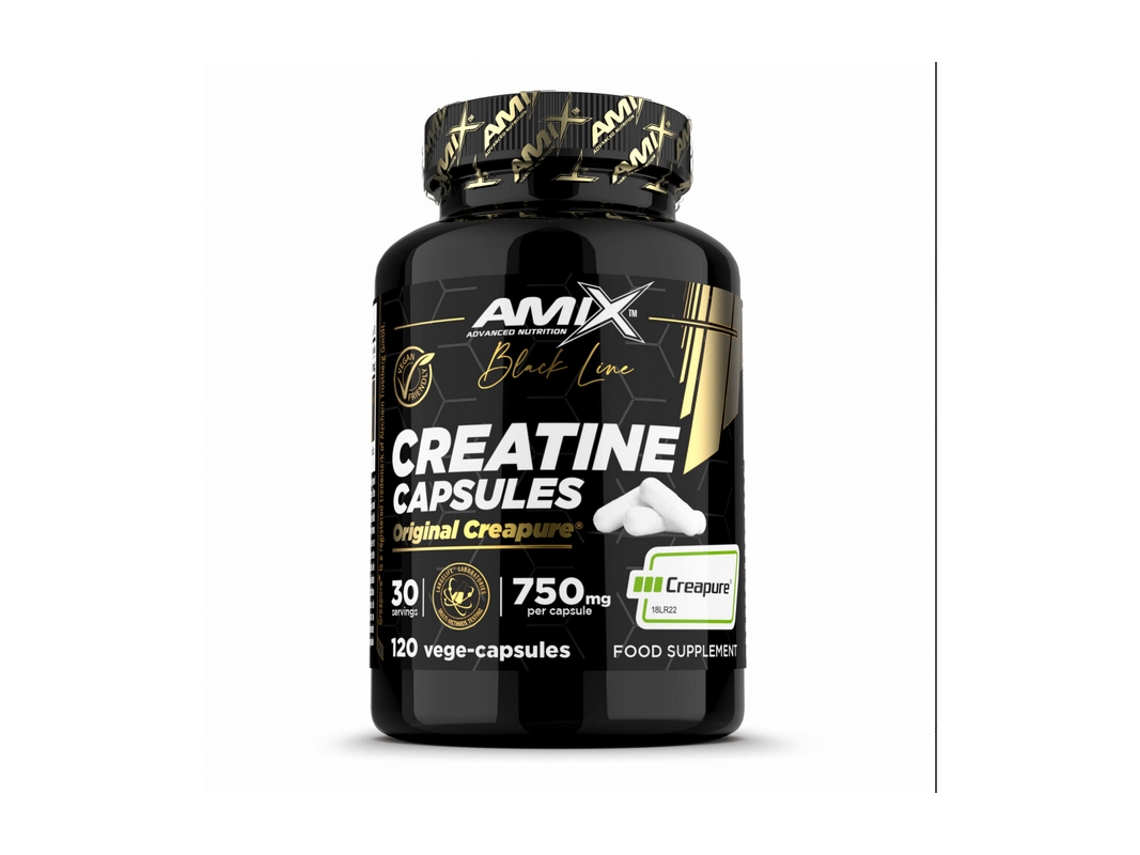 Creatine Creapure Capsules 120 Caps Amix Nutrition