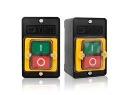 Interruptor De Máquina Industrial Profissional, Aplicação Versátil, Interruptor De Botão De Pressão Ca 220 380 V, Comutação Direta De Alta Qualidade P