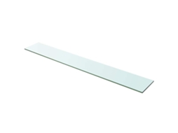 Vidaxl Prateleira De Vidro 100x15 Cm Transparente