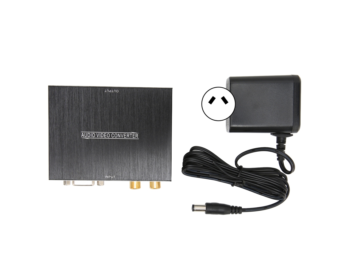 Conversor de Áudio Vga Hdmi LAXISCREED 3.5mm+rca