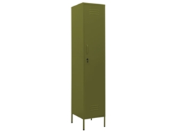Locker Cabinet, Locker Cabinets Vidaxl Verde Aço (n/a)