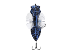 Isca Artificial Cigarra Rotativa 7.5cm com Anzol Triplo