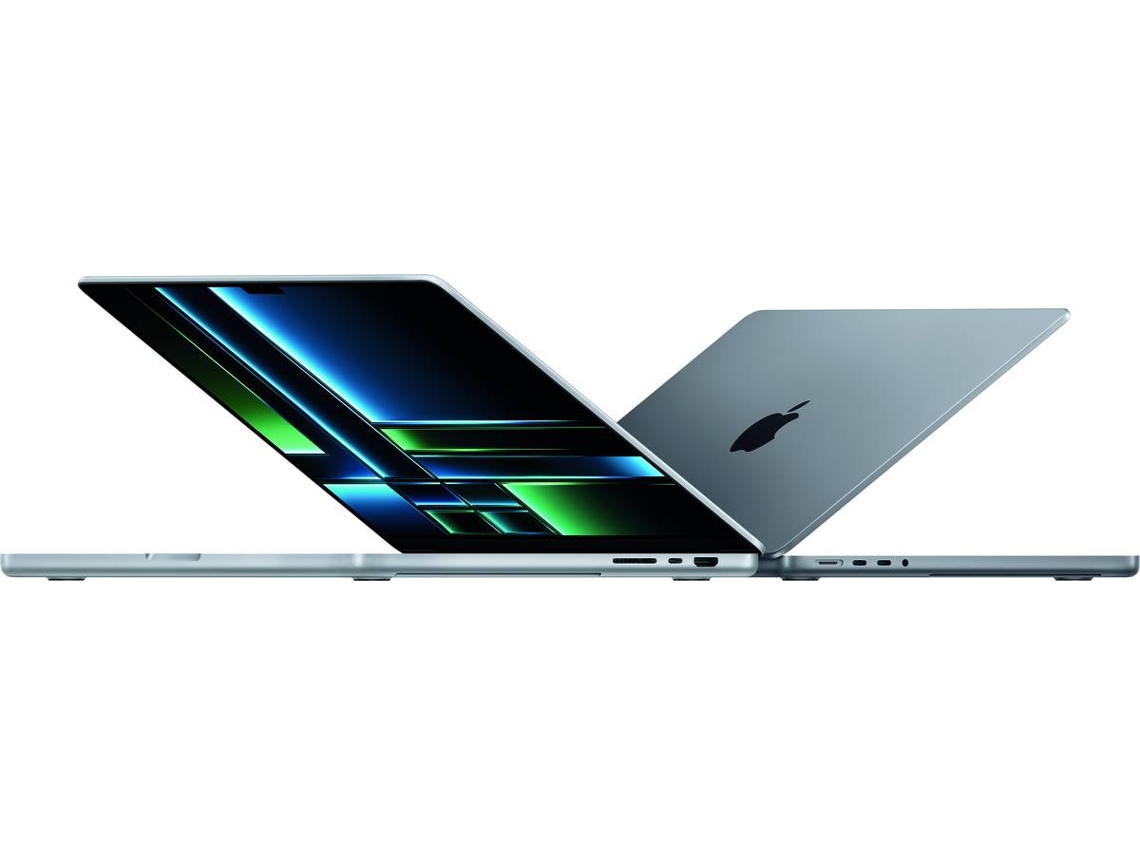 MacBook Pro APPLE Prateado (14'' - Apple M2 Pro 12-core - RAM: 16 GB - 1 TB SSD - GPU 19-core)