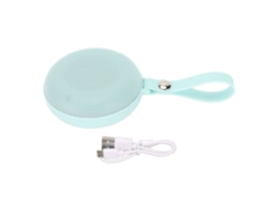 Mini Alto-falante Mali Bluetooth IPX4, à Prova D'água, Azul