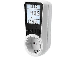 Medidor De Energia Elétrica Para Tomadas, Medidor De Energia, Medidor De Custo De Energia, Medidor De Custo De Eletricidade Brilvibera