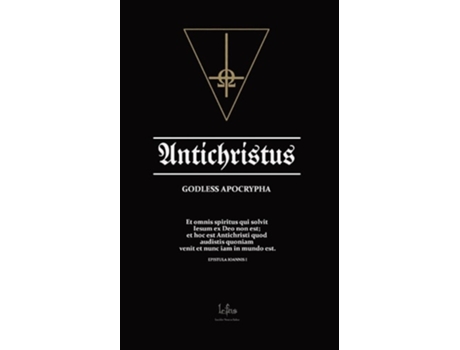 Livro Antichristus Satanic Apocrypha de LCF NS (Inglês)