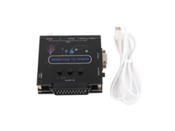 Conversor Rgbs Vga Scart Para Componente Ypbpr Sfc, Mega Drive, N64, Dreamcast, Wii, Mega Drive E Saturn