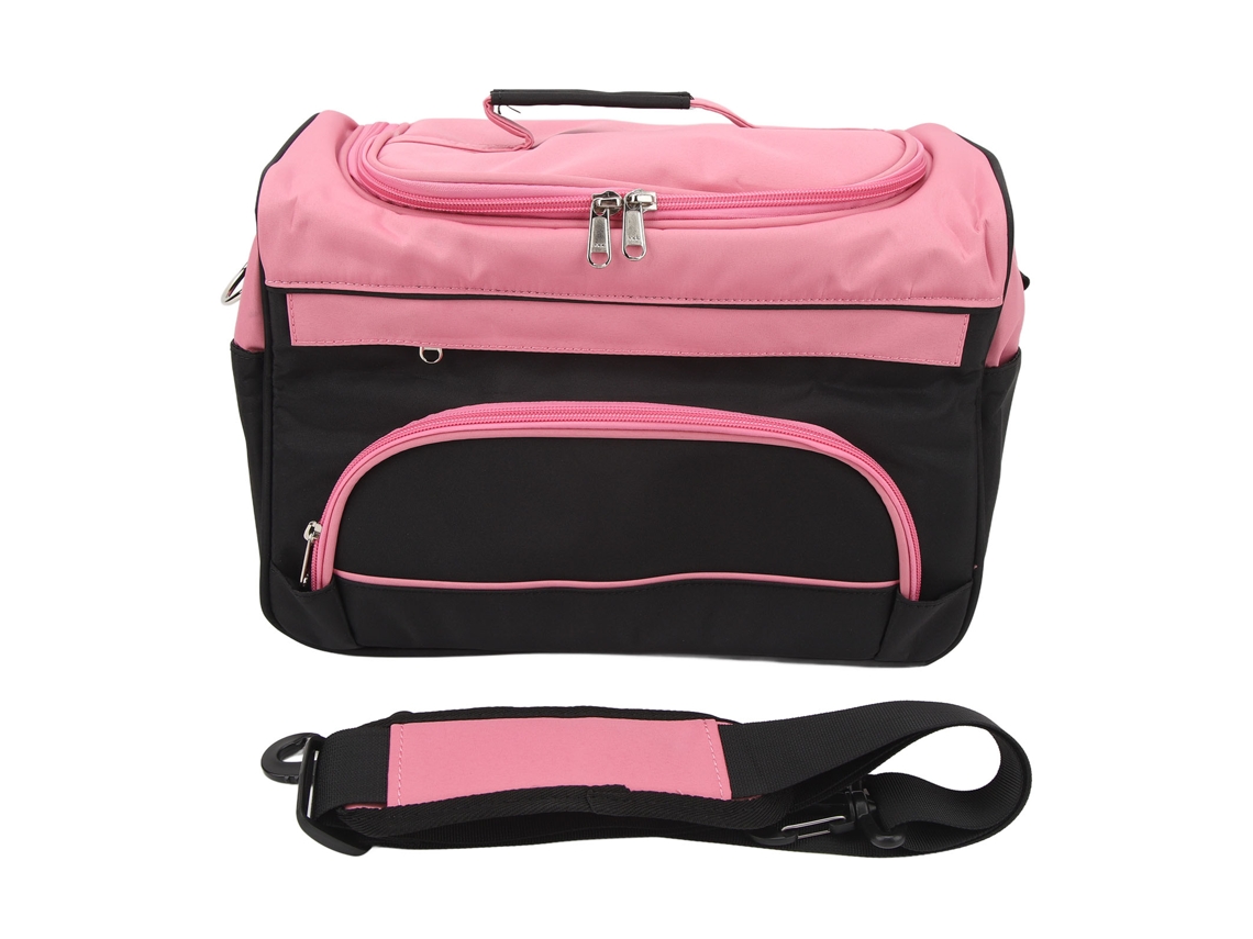 Bolsa De Cabeleireiro Portátil Com Muitos Compartimentos