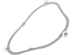 Aro Giratório para Prato de Micro Ondas, Plástico, 20 Cm, Anel Substituição, Compatível com a CHABERLU