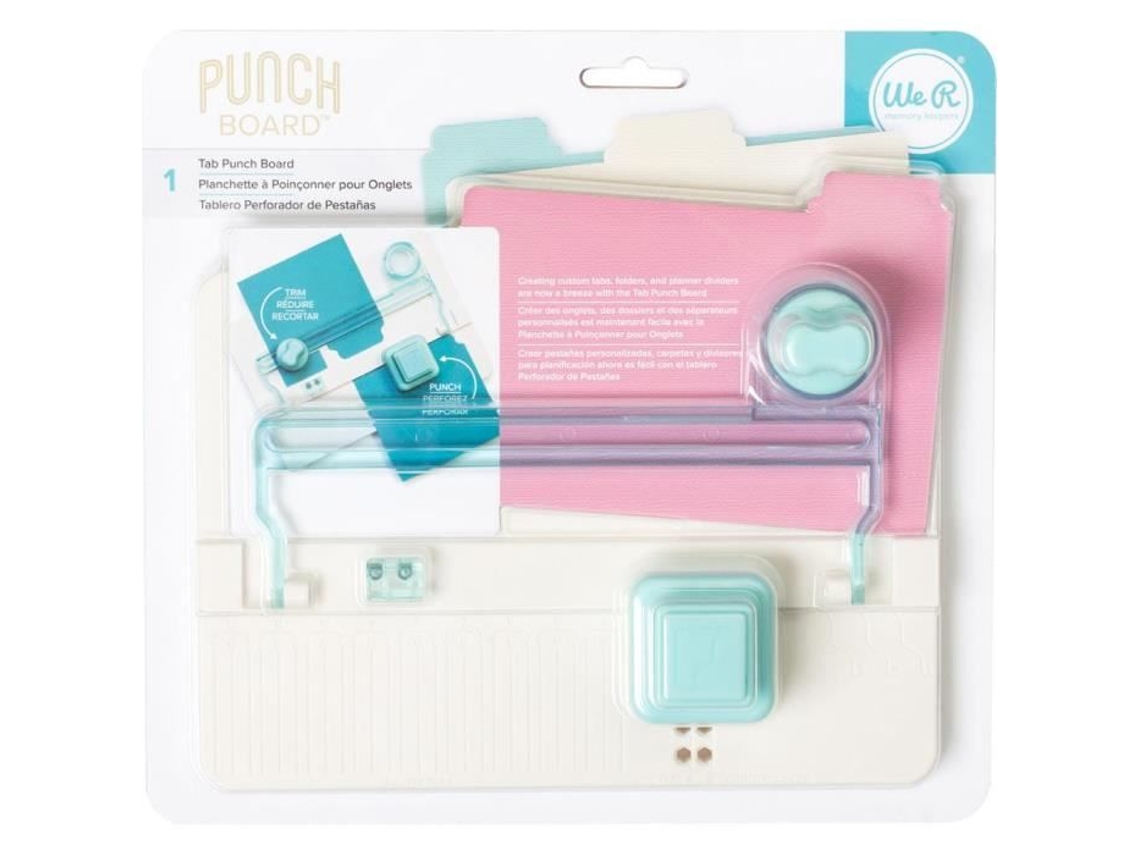 Tab Punch Board We R Memory Keepers