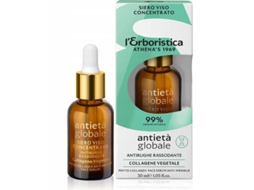 Lerboristica sérum antienvelhecimento com colágeno vegetal, 30 ml, sérum facial rejuvenescedor e firmador