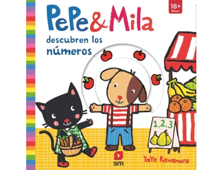 Livro Pepe Y Mila Descubren Los Números Da Editorial Sm De Yayo Kawamura (espanhol - Capa Dura)