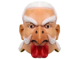 Mali máscara Facial Humana Galo Realista para Halloween Cosplay Festas Fantasia Props