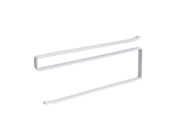 Conjunto de 2 Prateleiras Organizadoras Cozinha, Suporte para Rolo de Papel Suspenso, Branco BRILVIBERA