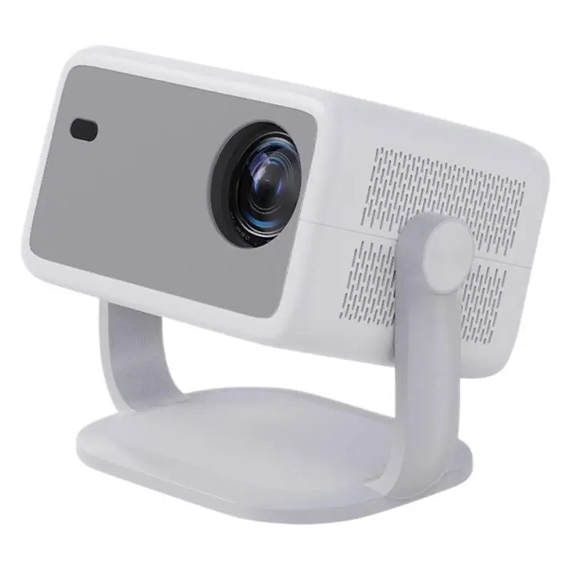 Projetor 1080p (padrão Europeu Branco), Rotação De 360 Graus, Com Suporte.
