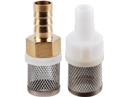 Conjunto De 2 Filtros Mangueira Em Aço Inoxidável Com Malha Para