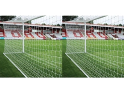 2x Rede de Gol de Futebol Portátil em Pe com 5 Redes SFUSHOS