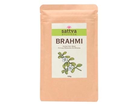 Brahmi Infusion Herbal Hair Revitalizing Mask, 100g Sattva