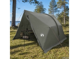 Vidaxl Tenda De Cobre À Prova D'água Verde Exército